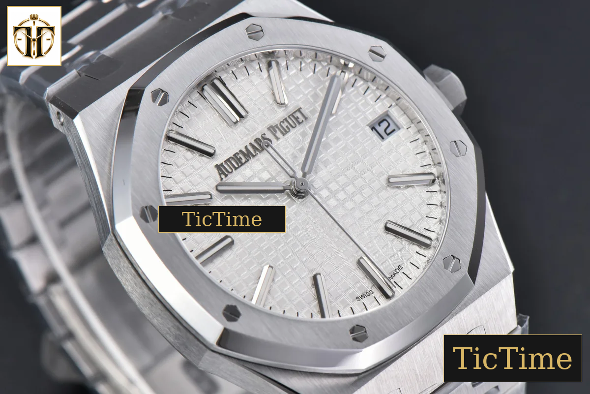 Royal Oak ’50th Anniversary’ 15510 41mm ZF White Dial SS Bracelet SA4302 — foto 13