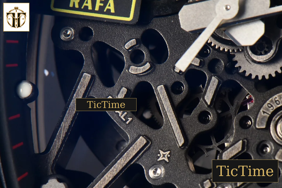 NTPT RM035-02 ZF Skeleton Dial Black Rubber Strap V5 NH05A — foto 8