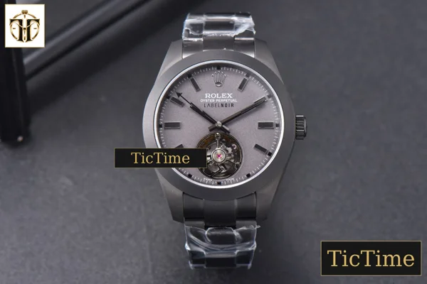 Foto frontal — Milgauss 43mm JBF PVD Label Noir Tourbillon PVD Bracelet