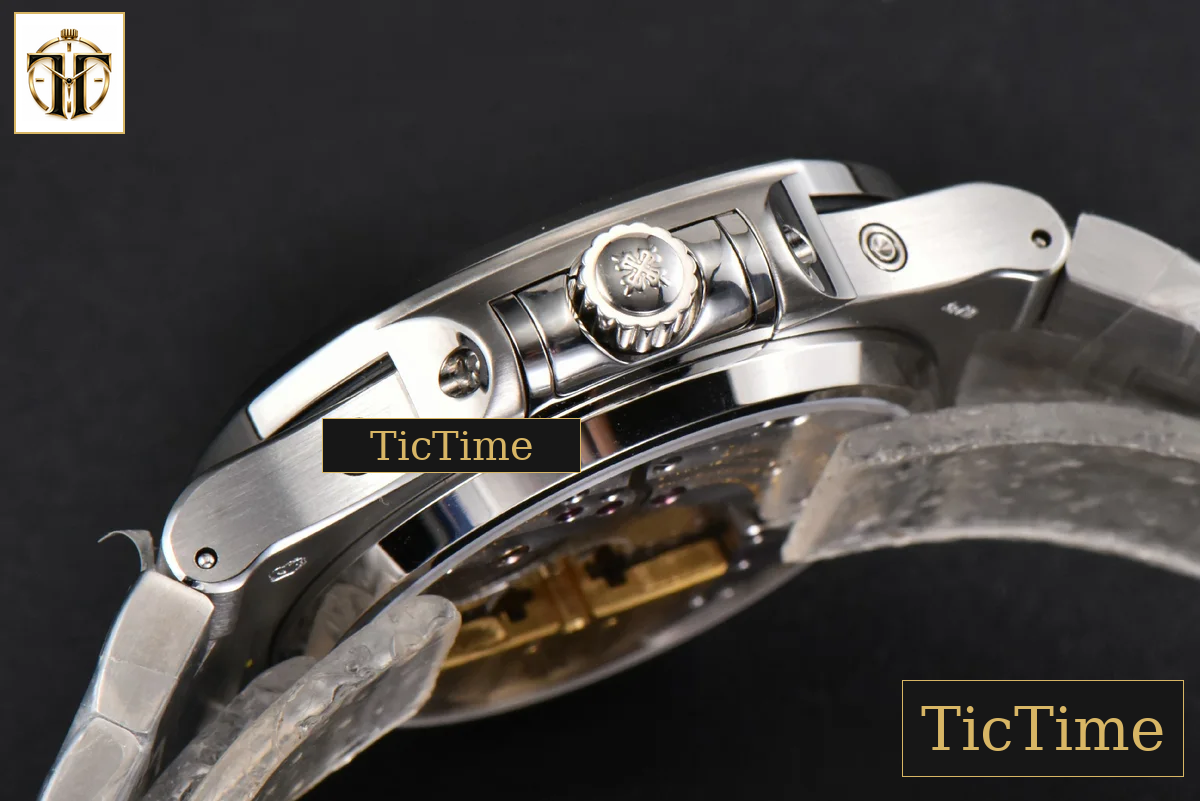 Nautilus 5740 40mm TWF Diamond Black Dial SS Bracelet A240 — foto 16