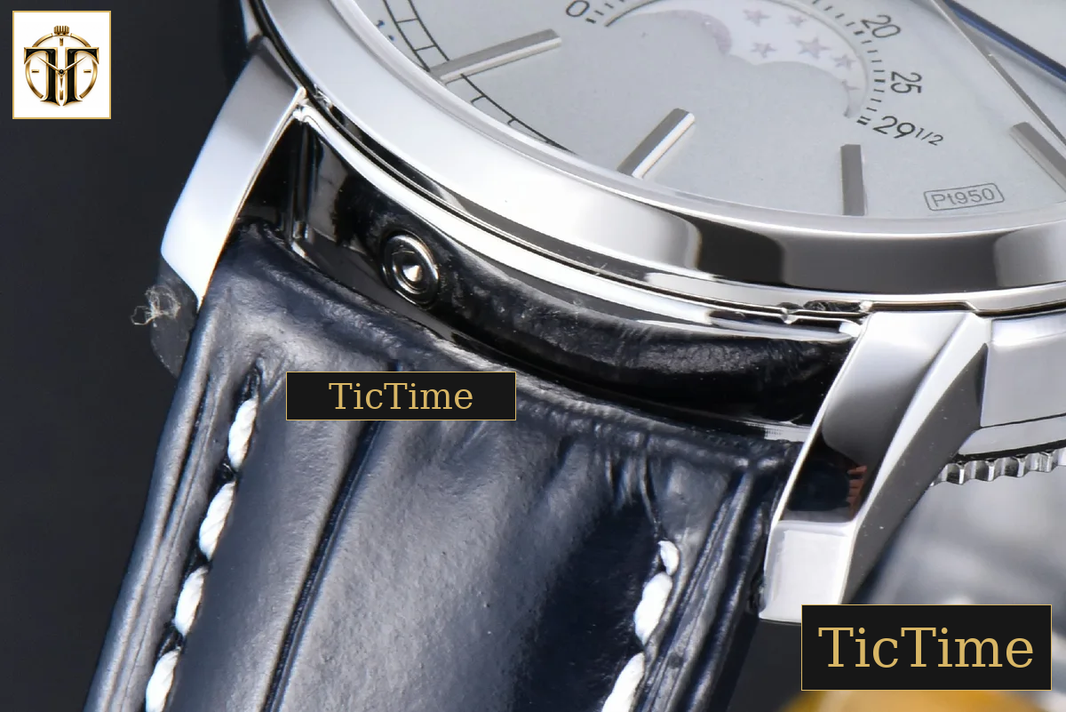 Traditionnelle 4010T 41mm MXF White Dial Blue Leather strap A2460QCL — foto 11