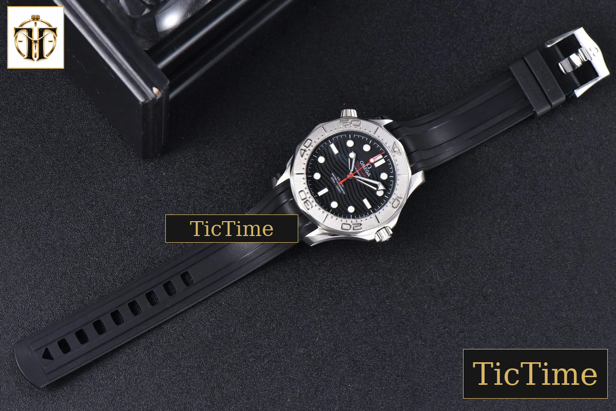 Seamaster Diver 300M Nekton 42mm VSF Black Dial Black Rubber Strap A8806 — foto 30