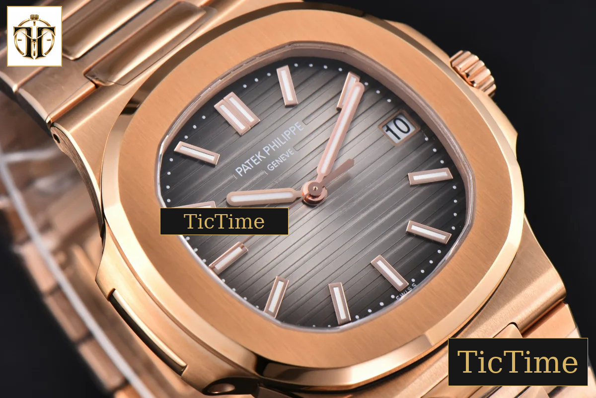 Nautilus 5711/1R PPF RG Gray Textured Dial RG Bracelet 324CS V4 — foto 13