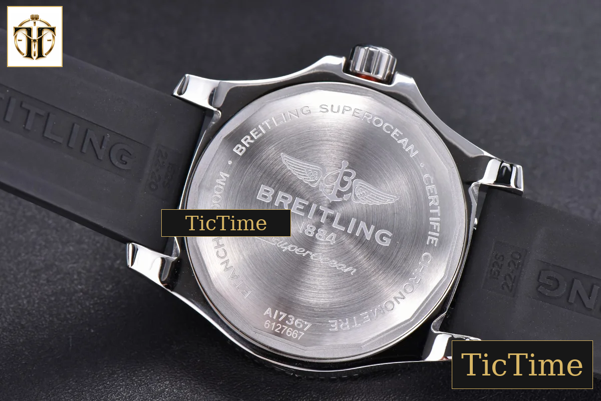 Superocean Automatic 44mm TF Black Dial Black Rubber Strap A2824 — foto 14