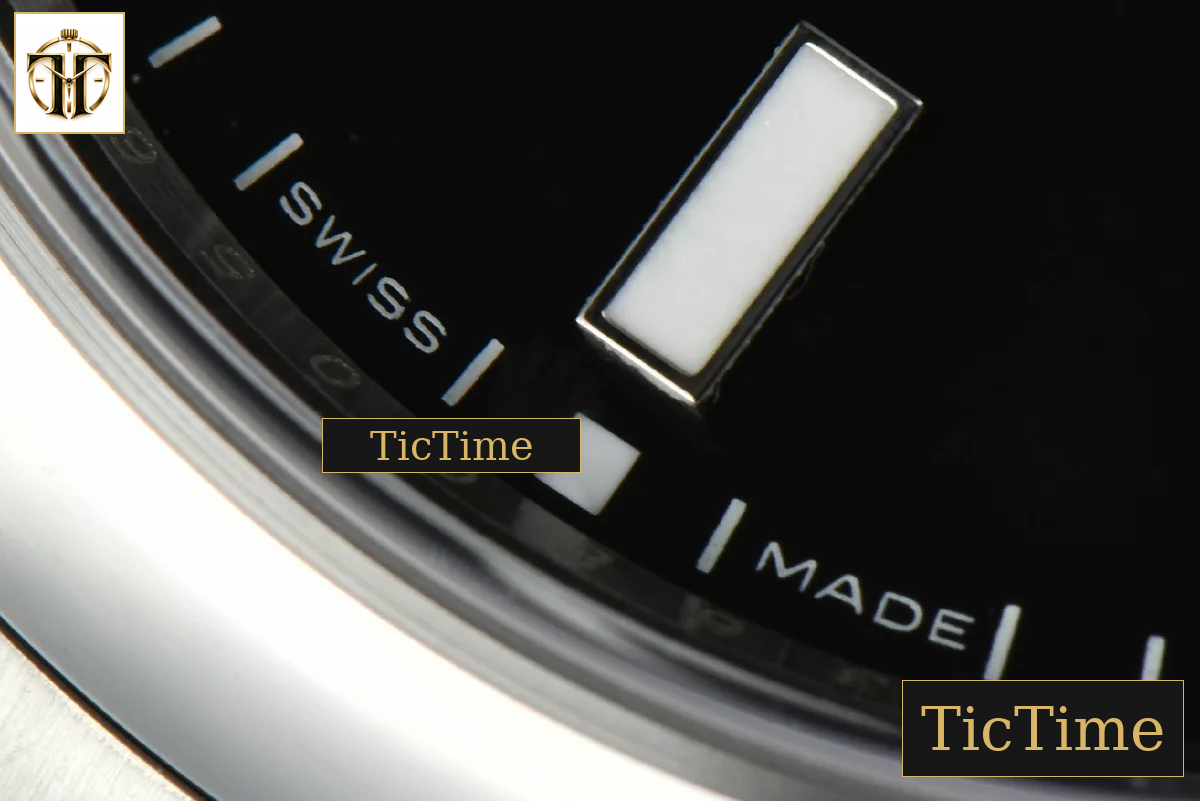 Oyster Perpetual 114300 39mm BPF Black Dial SS Bracelet A2824 — foto 8