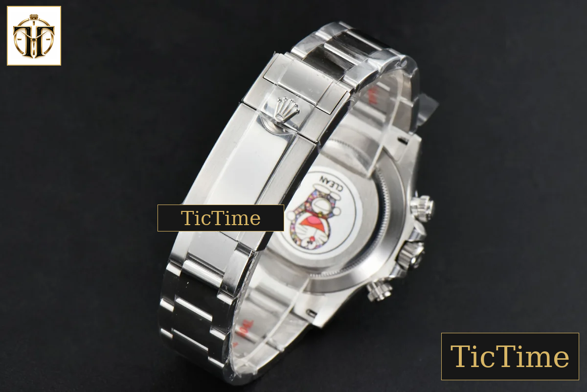 Daytona 116500 Clean Factory Black Ceramic Black Dial SS Bracelet A4130 — foto 35