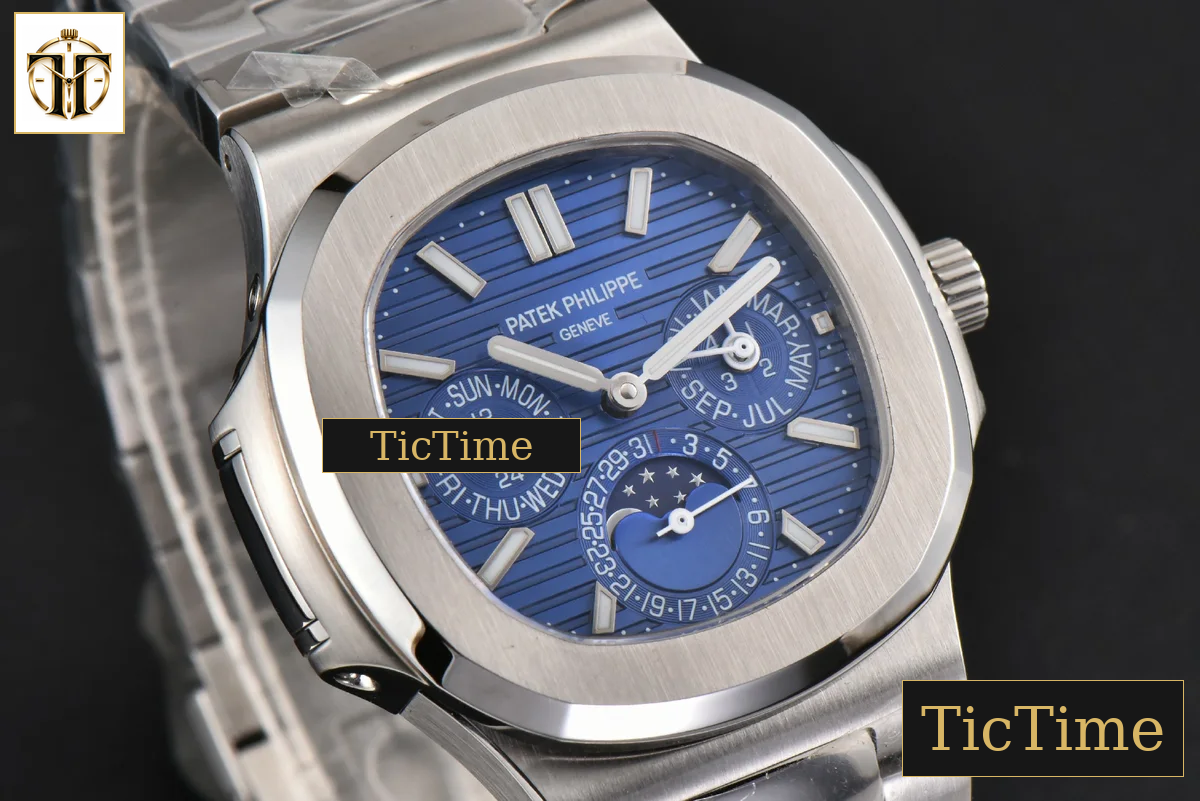 Nautilus 5740 40mm TWF Blue Dial SS Bracelet A240 — foto 12