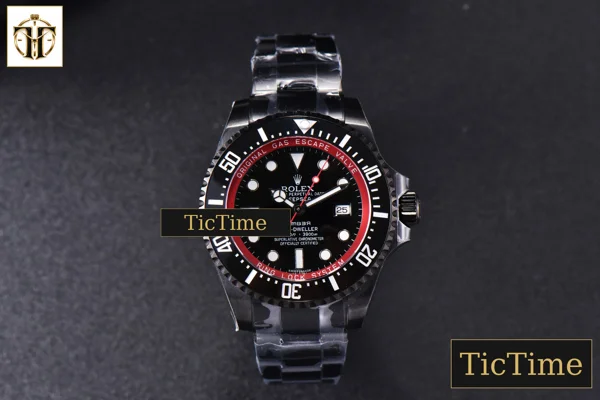 Foto frontal — Sea-Dweller Bamford 116660 44mm VRF PVD Black Dial PVD Bracelet A2836
