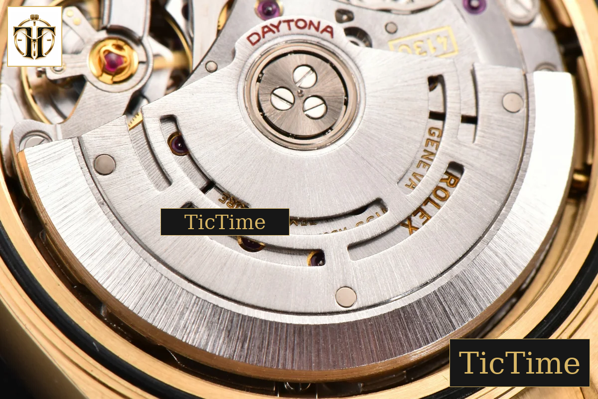 Daytona 116518 Clean Factory Ceramic YG Dial Black Subdial Oysterflex Strap SA4130 — foto 24