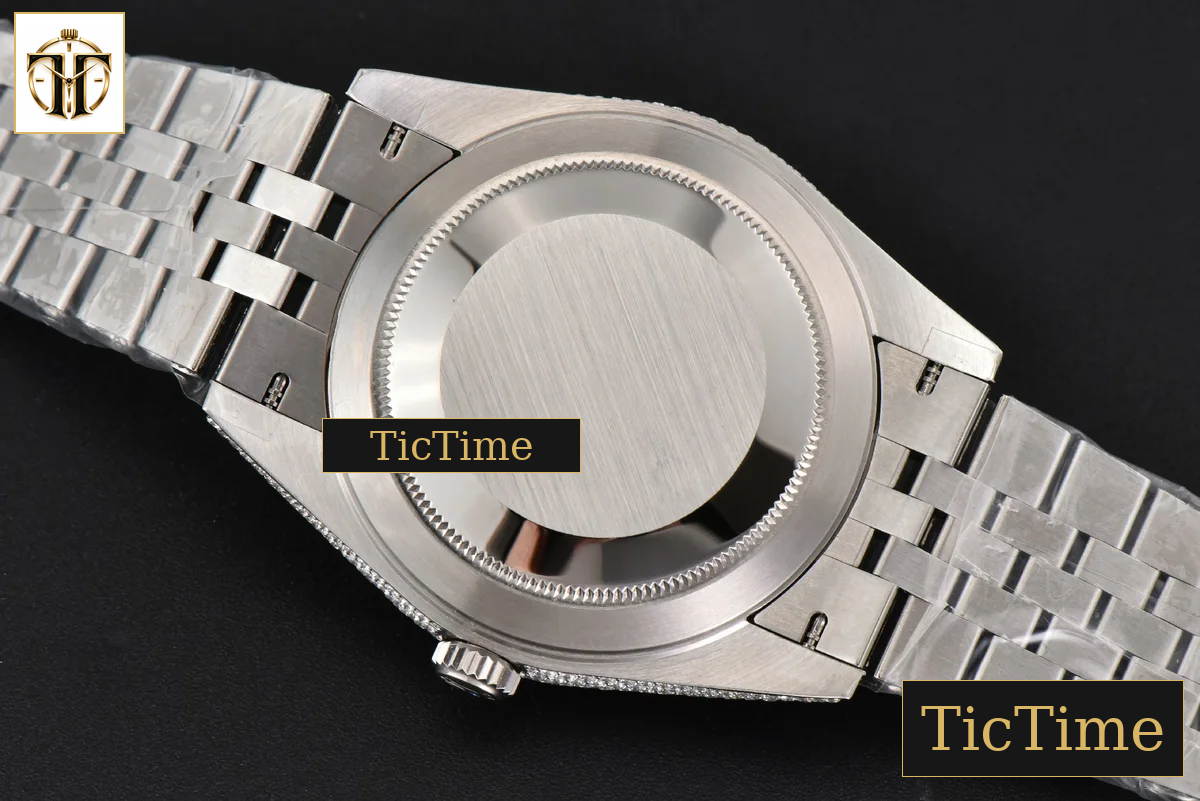 Datejust Full 41mm GMF Diamond White Dial Jubilee Bracelet A2824 — foto 19