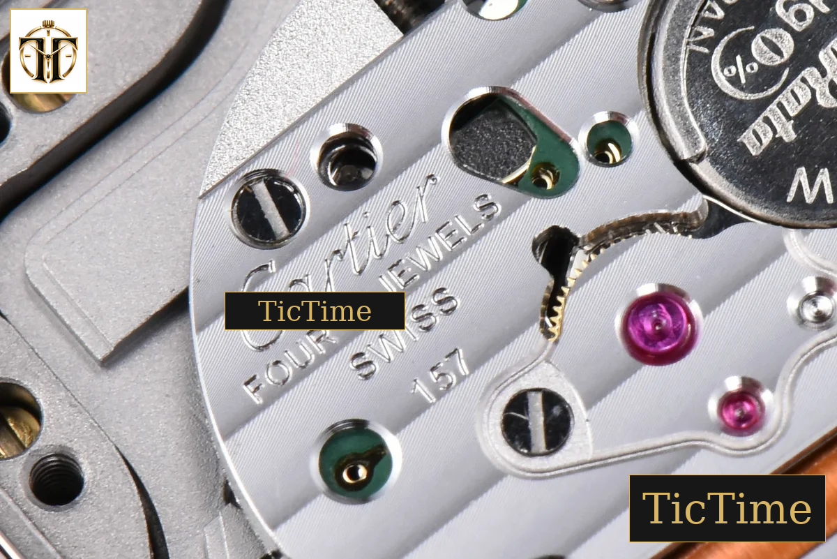 Panthère Secrete Ladies 27mm BVF SS/YG White Dial SS/YG Bracelet Ronda Quartz — foto 19