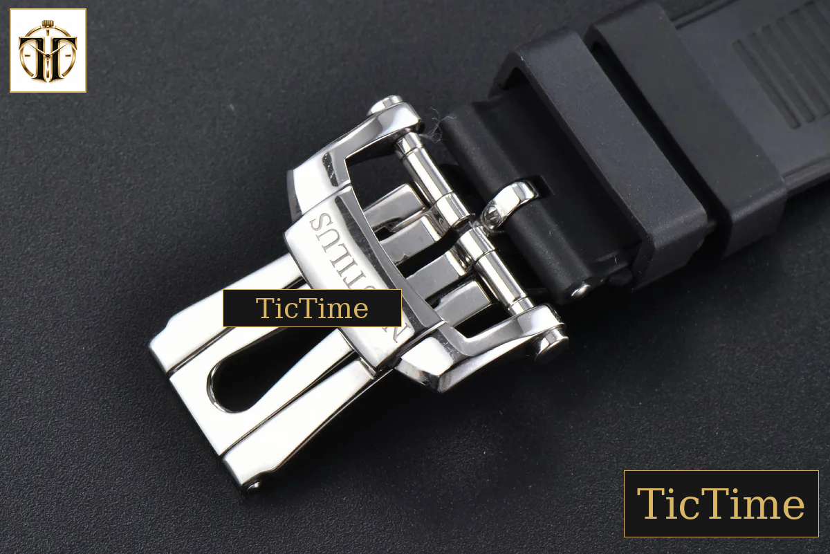 Nautilus Full Function 5726 40.5mm PPF White Dial Black Rubber Strap A324 — foto 27