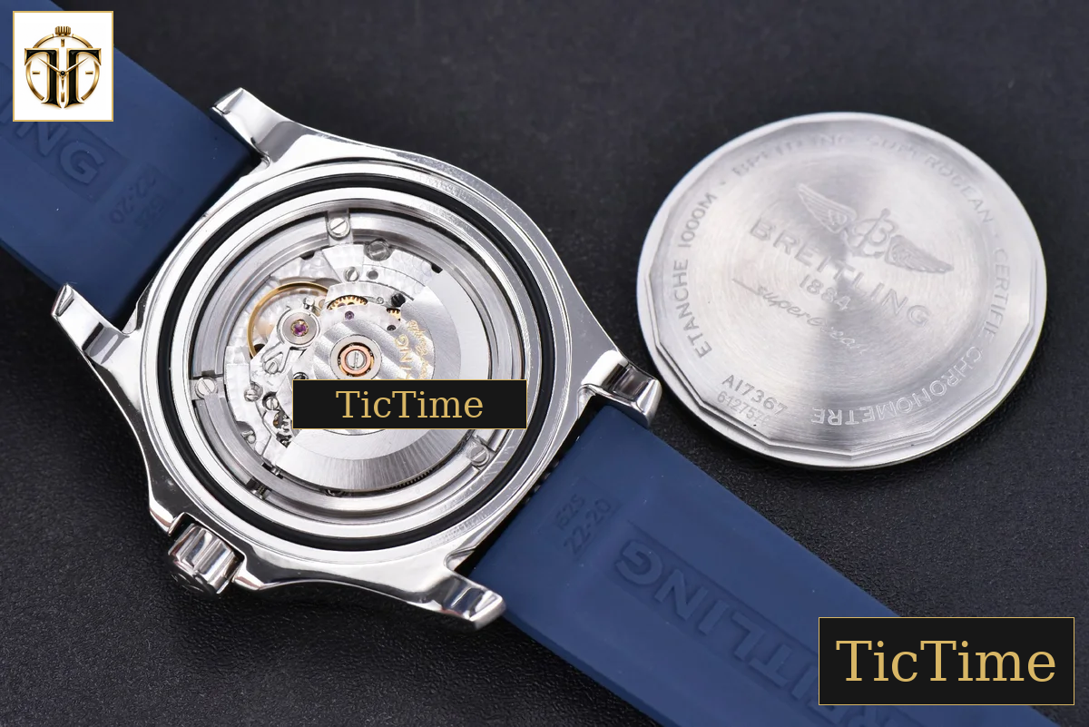 Superocean Automatic 44mm TF Blue Dial Blue Rubber Strap A2824 — foto 15