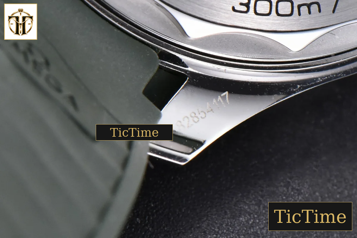 Seamaster Diver 300M 42mm ZF Green Ceramic Green Dial Green Rubber Strap A8800 — foto 18