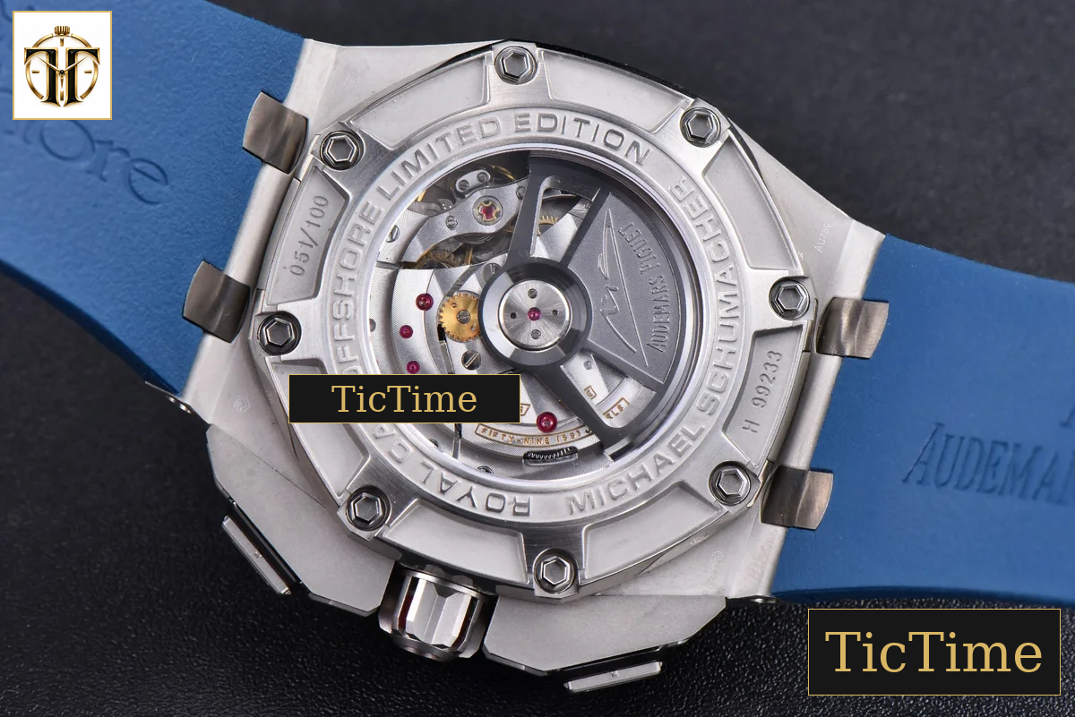 Royal Oak Offshore 26568PM 44mm JF Blue Dial Blue Rubber Strap A3126 — foto 16