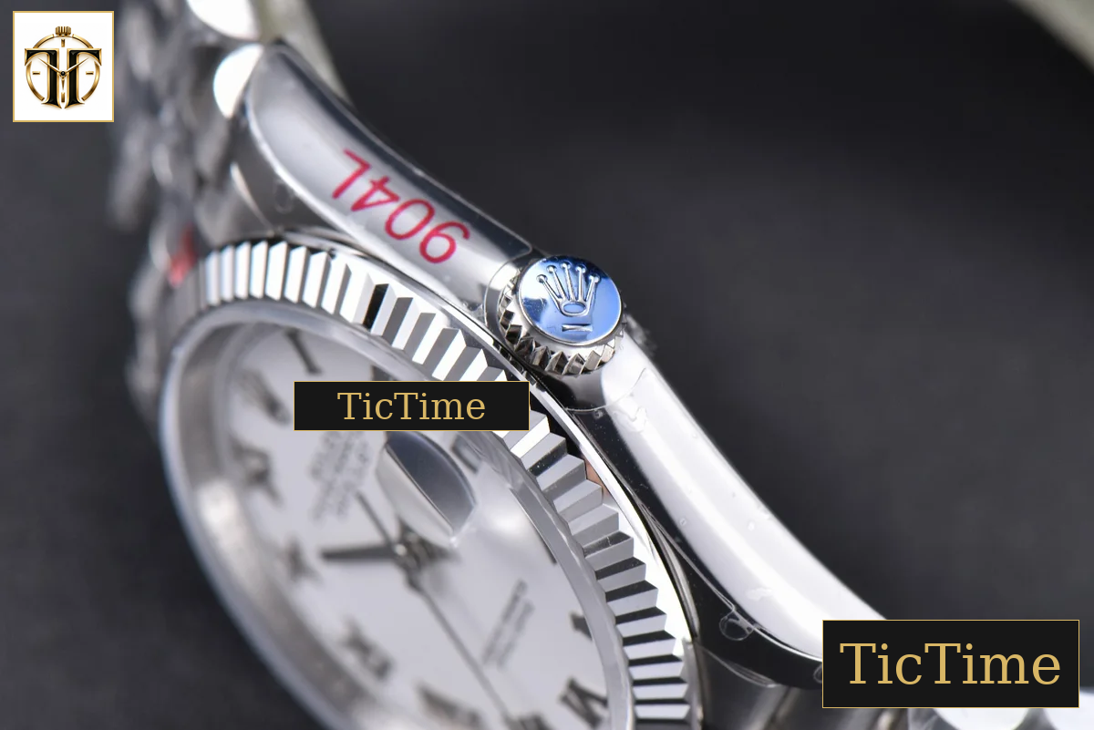 DateJust 36mm GMF SS White Dial Roma Marker Jubilee Bracelet VR3235 — foto 15