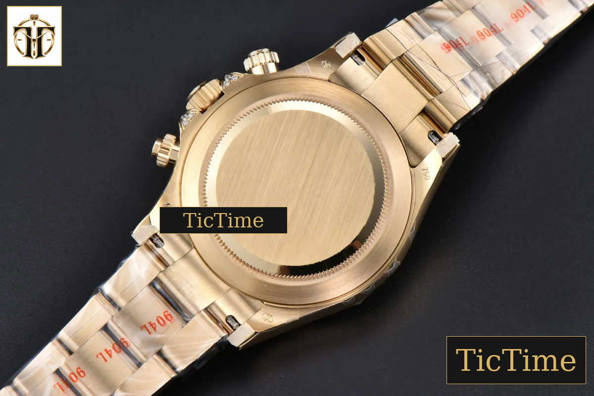 Daytona Rainbow 116598 ZF Black Diamonds Dial YG Bracelet SH4130 — foto 27