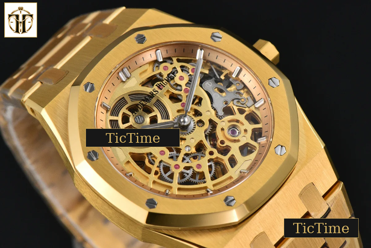 Royal Oak 16204 39mm ZF YG Skeleton Dial YG Bracelet A7124 — foto 14