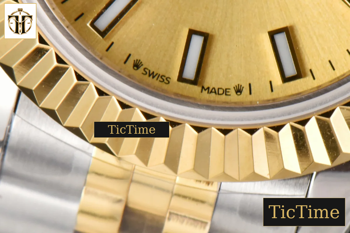 DateJust Ladies 28mm WF YG/SS YG Dial Jubilee Bracelet A2236 — foto 8