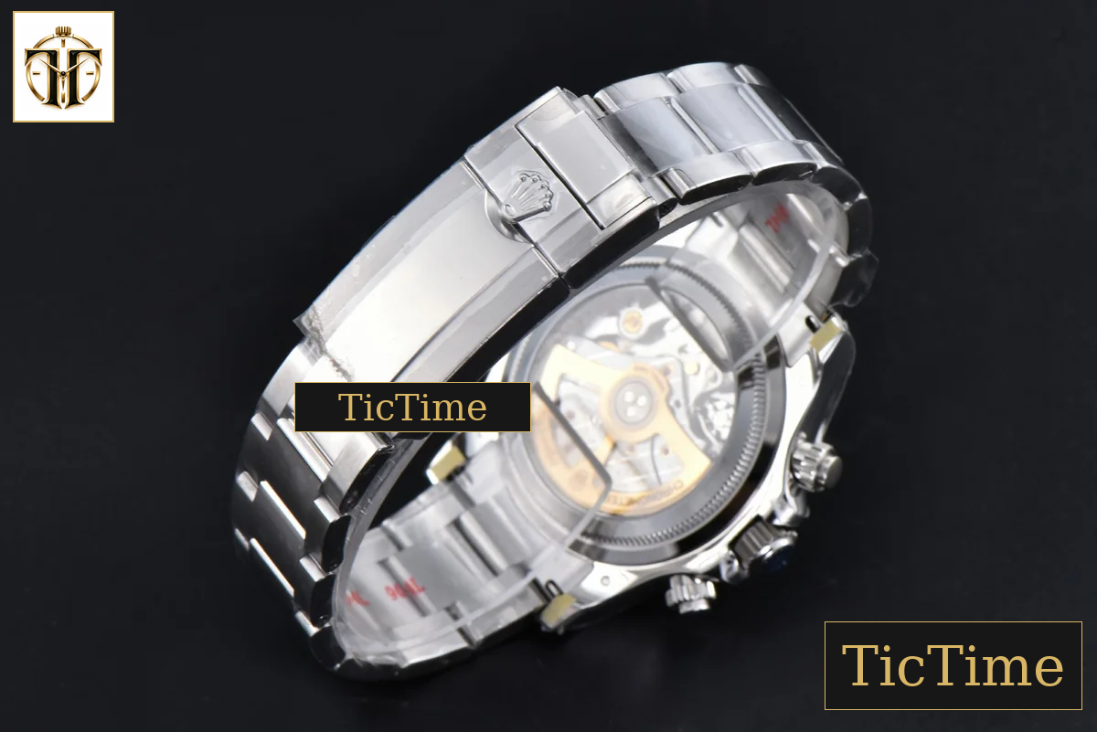 Daytona 126506 40mm VSF Ice Blue Dial Lume Marker SS Bracelet V3 weighted version DD4131 — foto 40