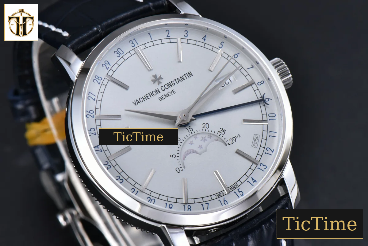 Traditionnelle 4010T 41mm MXF White Dial Blue Leather strap A2460QCL — foto 13