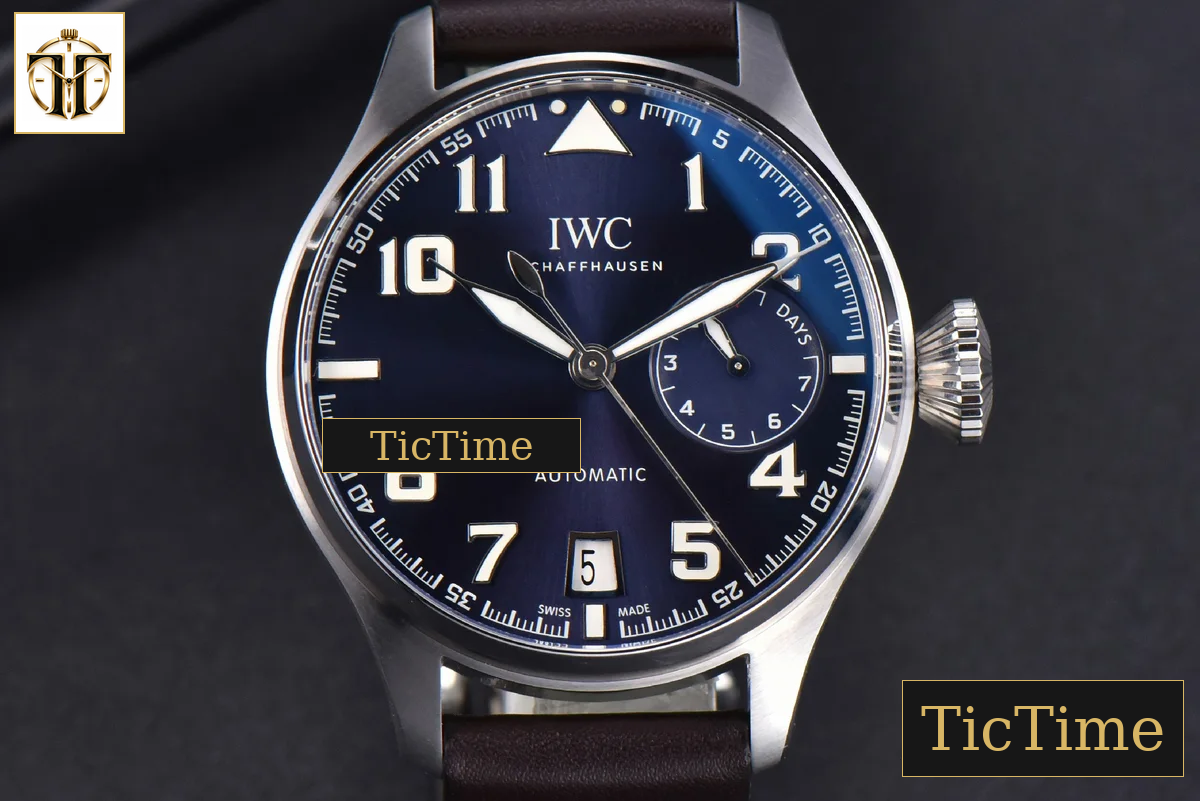 Big Pilot Rodeo Drive IW501002 46mm ZF Blue Dial Leather Strap V2 A51111 — foto 2