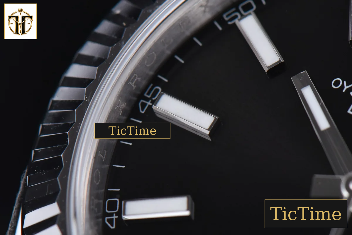 DateJust 904 126334 41mm ARF SS Black Dial Lume Markers Jubilee Bracelet VR3235 — foto 7