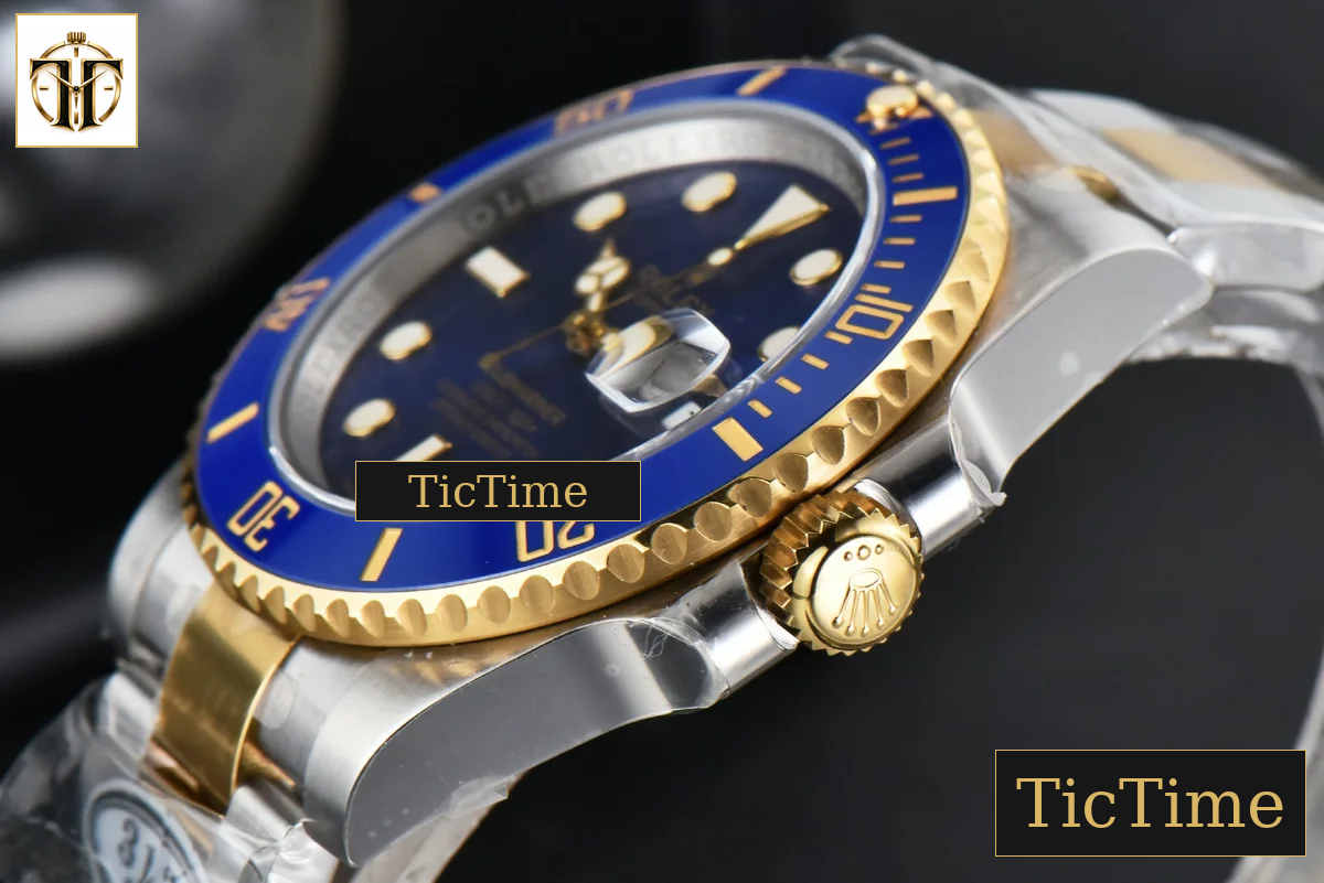 Submariner LB 116613 40mm Clean Factory YG/SS Blue Ceramic Blue Dial YG/SS Bracelet VR3130 — foto 18