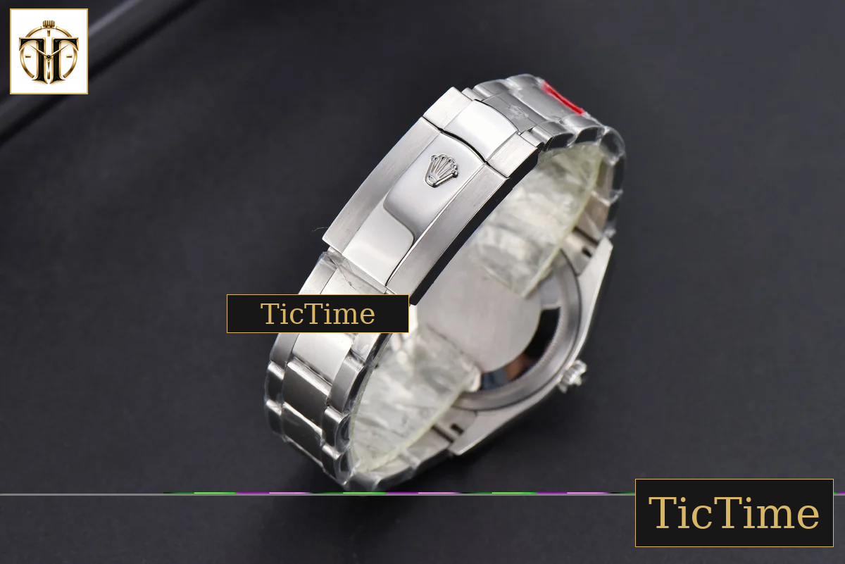 DateJust 36mm GMF SS Smooth Bezel Gray MOP Dial Roma Marker Oyster Bracelet VR3235 — foto 31