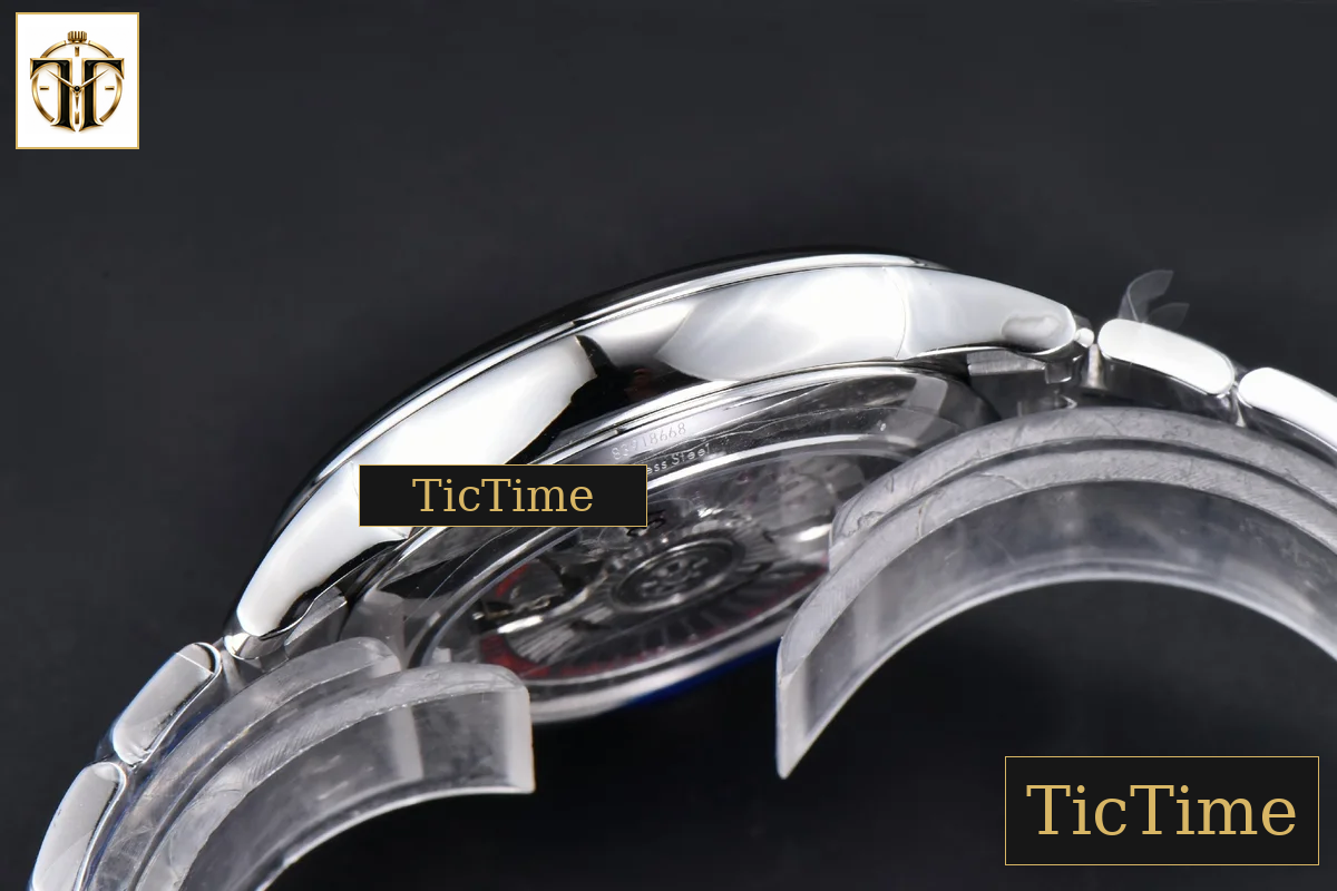 De Ville Prestige 40mm VSF Blue Dial SS Bracelet A8800 — foto 14