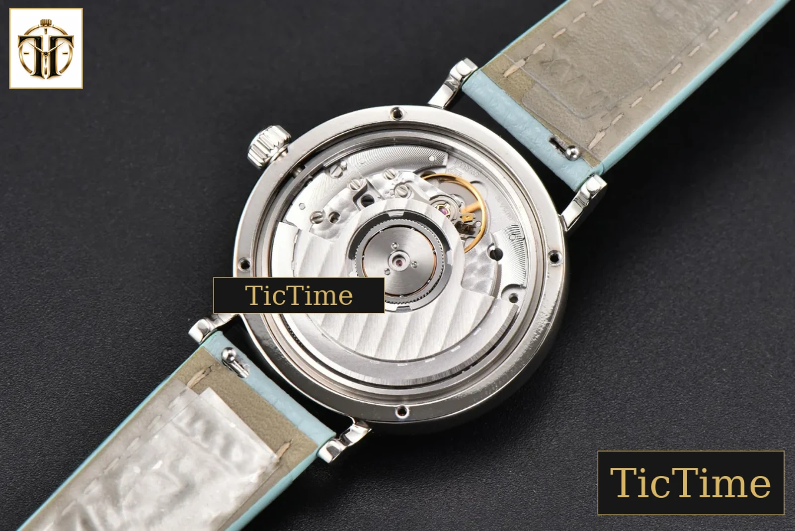 Portofino Automatic IW357416 34mm Ice Blue Dial Blue Leather Strap — foto 17