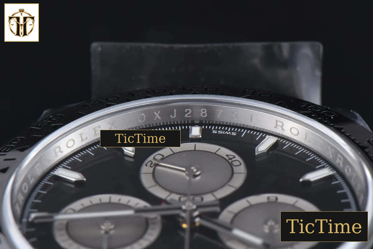 Daytona 126509 40mm Clean Factory SS Black Dial Silver Subdial SS Bracelet DD4131 — foto 13