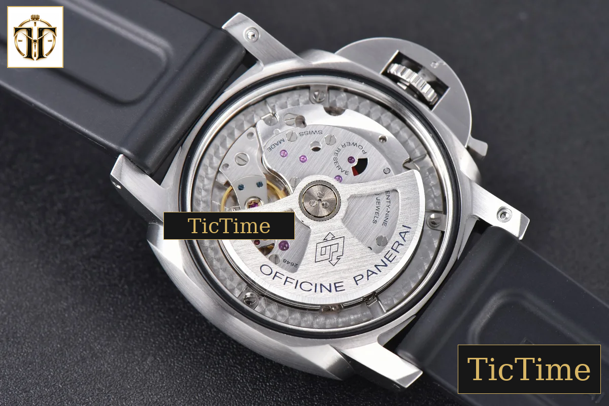 Luminor Marina GMT PAM320 44mm VSF Black Dial Rubber Strap P9001 — foto 16