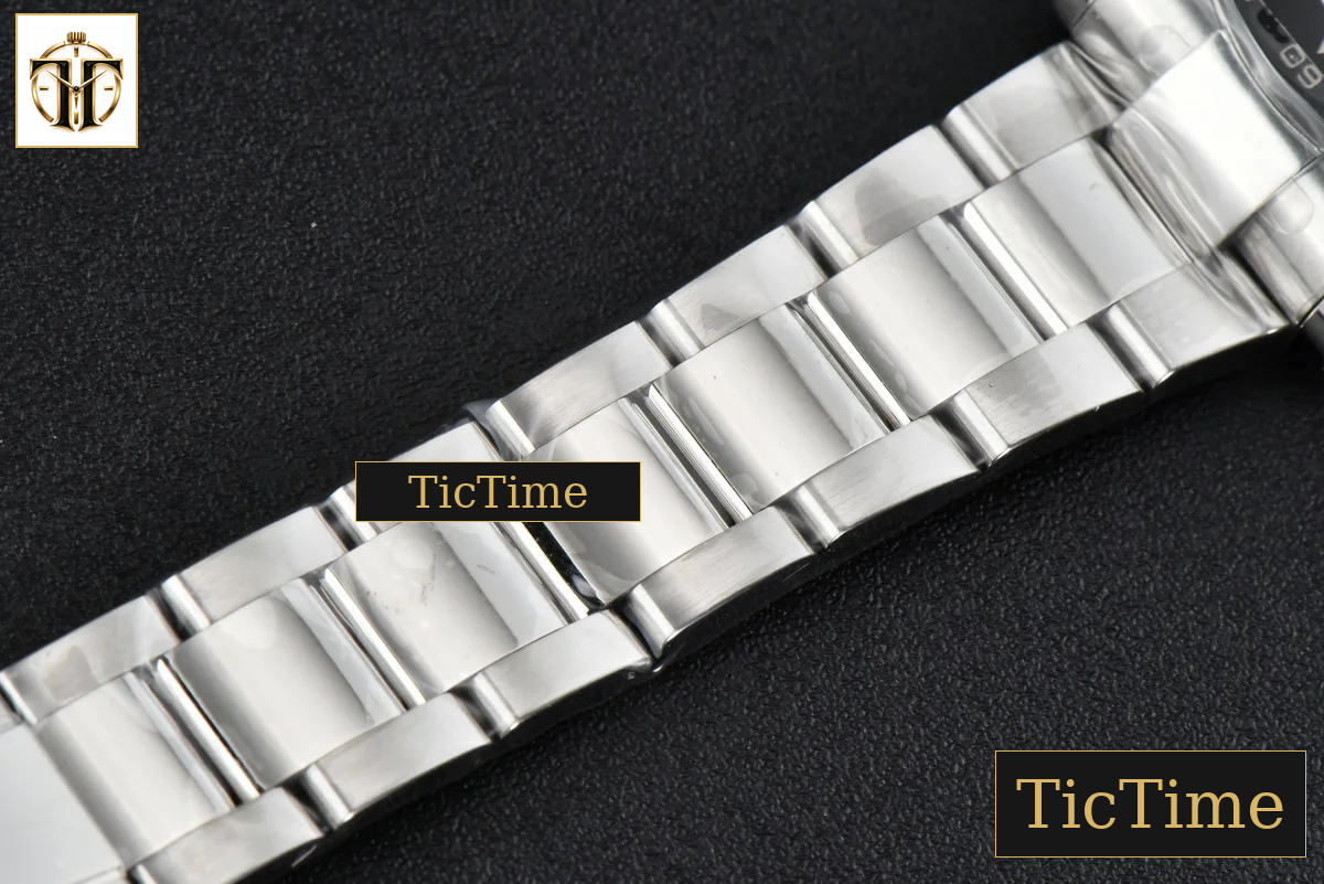 Daytona 116500 Clean Factory Black Ceramic Black Dial SS Bracelet A4130 — foto 30