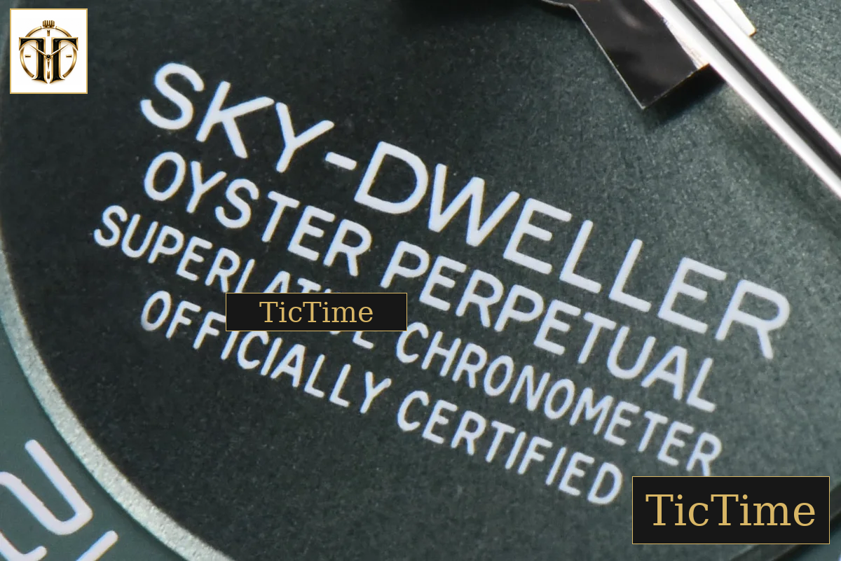 Sky-Dweller 904L 326934 42mm ZF Green Dial SS Bracelet A2824 — foto 8