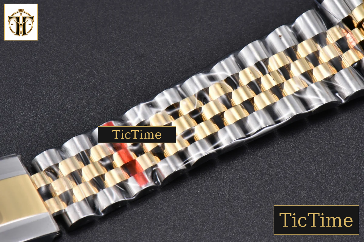 GMT Master II 904L 126713 40mm GMF YG/SS Black/Gray Bezel Black Dial Jubilee Bracelet SH3285 — foto 30