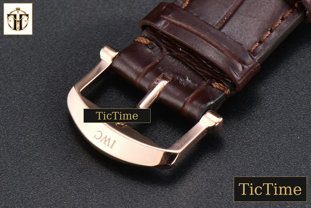 Portofino 40mm V7F RG Blue Dial RG Marker Brown Leather Strap A2892 — foto 30