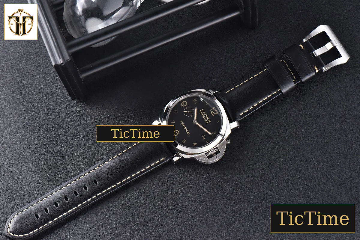 Luminor 1950 PAM320 44mm VSF Black Dial Leather Strap P9000 — foto 30
