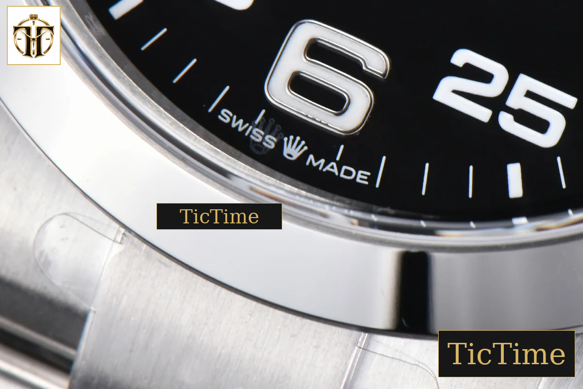 Air 904L Clean 126900 40mm King Factory Black Dial SS Bracelet VR3230 — foto 9