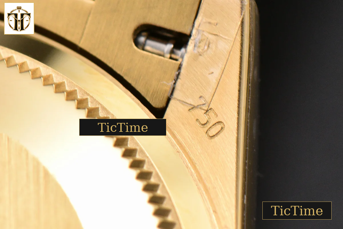 DateJust 31mm GMF YG Fluted Bezel Red Dial Diamond Marker President Bracelet A2824 — foto 29