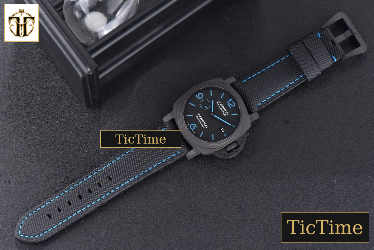 Carbotech PAM1661 44mm VSF Black Dial Black Kevlar Composite Strap P.9010 — foto 28