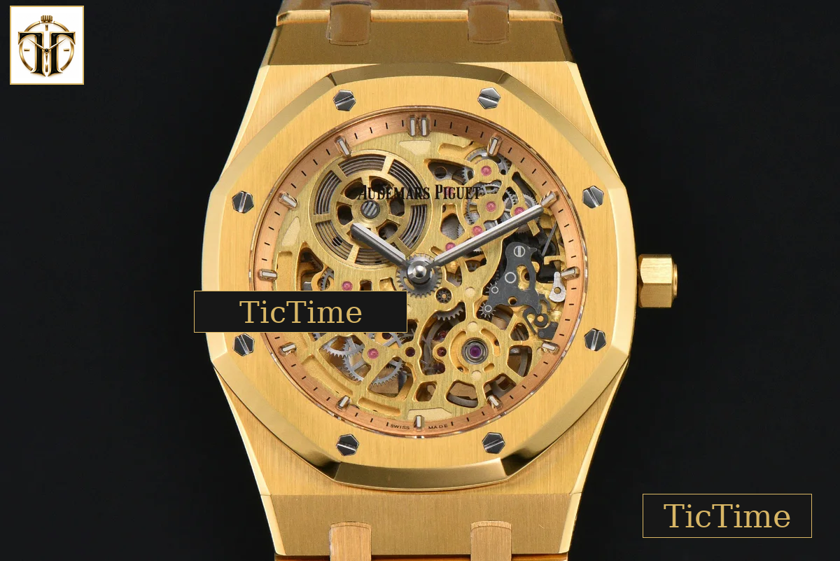Royal Oak 16204 39mm ZF YG Skeleton Dial YG Bracelet A7124 — foto 5