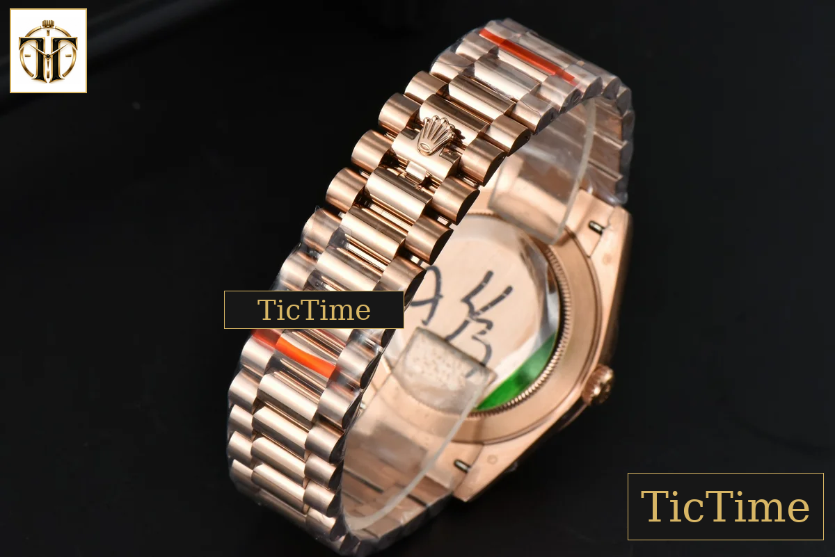DayDate 40mm BPF RG Brown Dial Diamond Marker RG Bracelet A2836 — foto 19
