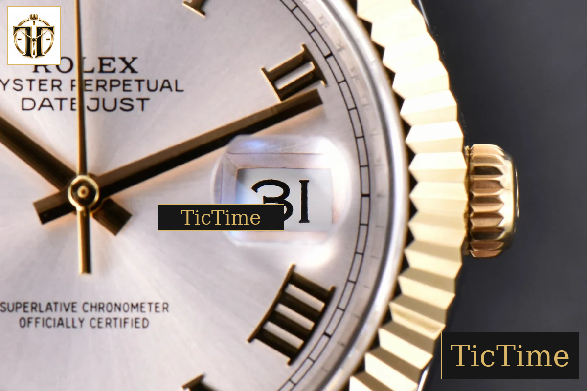 Datejust 41mm GMF YG/SS Silver Dial Roma Marker Fluted Bezel Jubille Bracelet VR3235 — foto 10