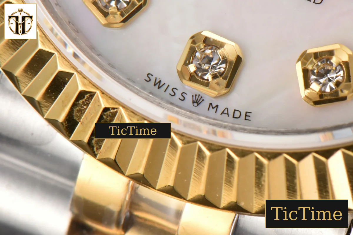 DateJust Ladies 904L 31mm WF YG/SS MOP Dial Jubilee Bracelet A2671 — foto 8