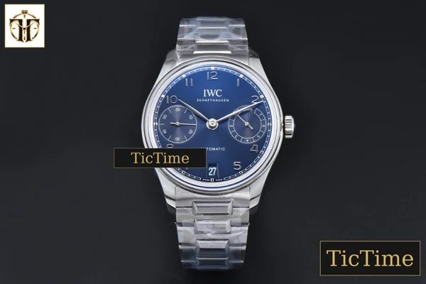 Foto frontal — Portugieser Automatic 7 Days IWC0562E 42mm APSF SS Blue Dial Numeral Markers SS Bracelet A52010