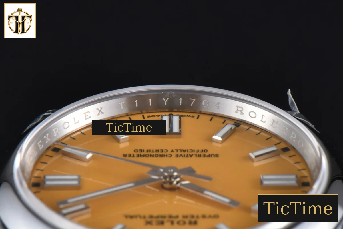 yster Perpetual 904L 126000 36mm VSF Yellow Dial Oyster Bracelet VS3235 — foto 13