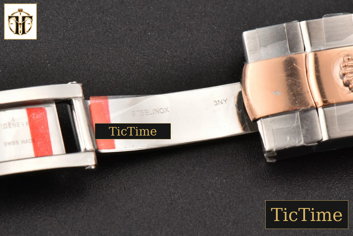 DateJust Ladies 904L 31mm WF RG/SS Smooth RG Dial Roma Marker Oyster Bracelet A2671 — foto 34