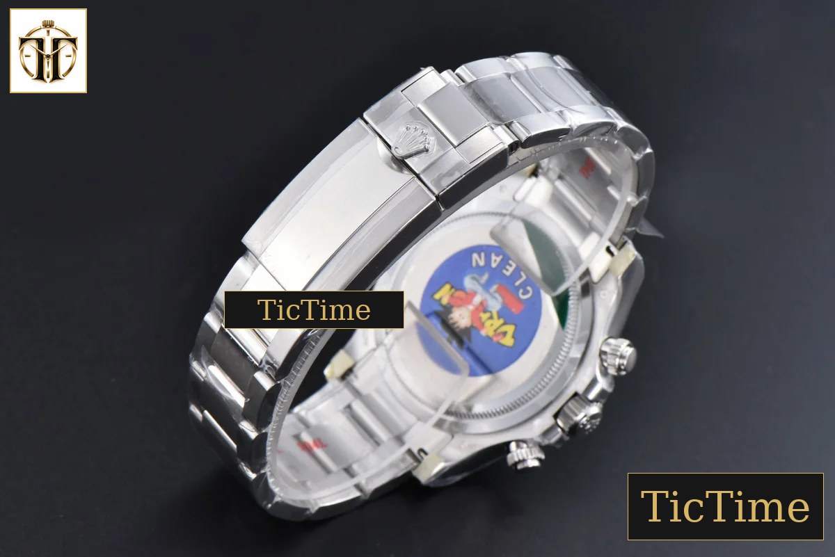Daytona 126509 40mm Clean Factory SS Black Dial Silver Subdial SS Bracelet DD4131 — foto 41
