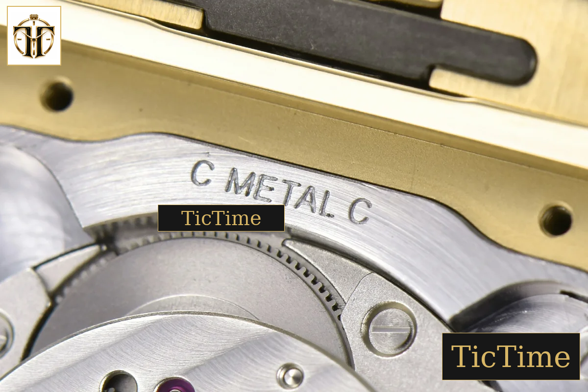 Santos de Cartier XL 40mm BVF YG White Dial YG Bracelet Miyota 9019 — foto 7